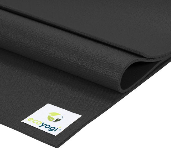 Yogamat Studio PVC extra lang en breed - Ecoyogi - 200 80 - dikte 4,5 - Ă–kotex certificaat