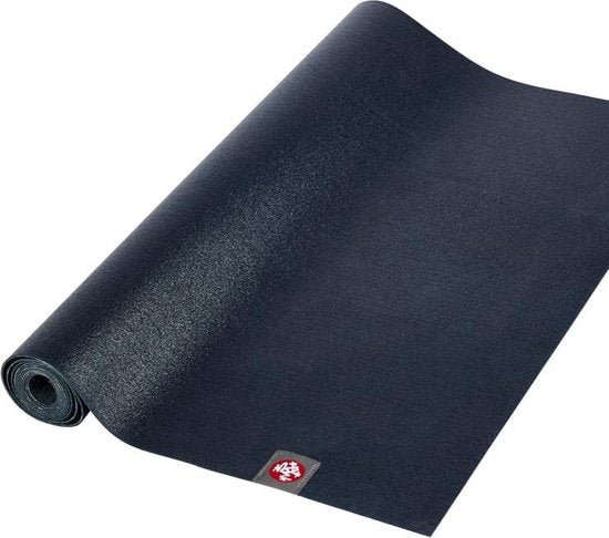 Manduka eKO SuperLite XL Reis Yoga Mat Donker Blauw – 200 x 61 cm – Extra lang - Slechts 1,5 mm Dik en weegt 1 KG - Ultralicht, Ultradun & Biologisch Afbreekbare Reis yogamat – Superieure Grip & Duurzaam Natuurlijk Rubber – Ideaal voor Onderweg