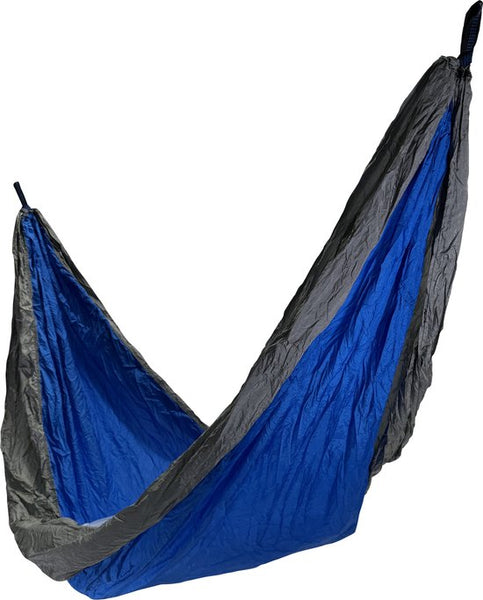 4gardenz® Outdoor Hangmat – Parachutestof – 270 cm – Compact & Sterk - Blauw