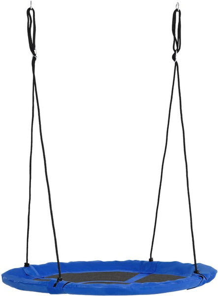 Nestschommel weerbestendig - tot 100 kg - Φ110 cm - Blauw