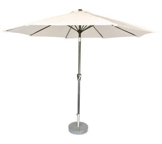 Kopu® Calma Natural - Stevige Ronde Aluminium Parasol doorsnede 300cm