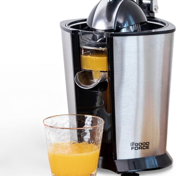 GoodForce Citruspers - Elektrische Sinaasappelpers - Fruitpers - Citroenpers - Rvs - Pershendel