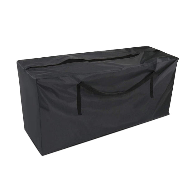 Tuinkussentas - Zwart - 173 x 76 x 51 cm - Opbergtas voor Tuinmeubelkussens - Tuinstoelkussentas - Tuinsetkussen Opbergtas