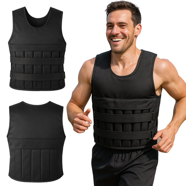 Fitby Gewichtsvest 10KG Zwart