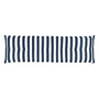 Kopu® Mila Navy Blue 180 cm - Hoogwaardig Bankkussen - Gestreept