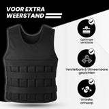 Fitby Gewichtsvest 10KG Zwart