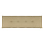 Kopu® Manchester Sand Bankkussen 180x50 cm - Zand - Hoogwaardige stof