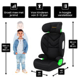 Oemmie Autostoel Zwart-Groen