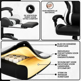 Bayt Gamingstoel Zwart-Wit