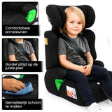 Oemmie Autostoel Zwart-Groen