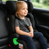 Oemmie Autostoel Zwart-Groen