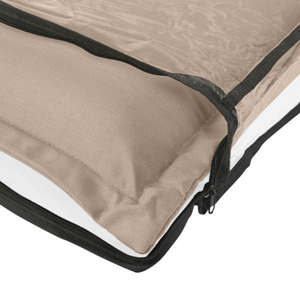 Kopu® Prisma Tan -Hoogwaardig Tuinkussen Lage Rug - Lichtbruin
