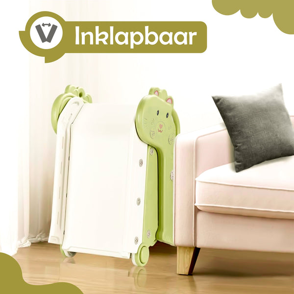 Bambini Glijbaan Groen-Wit