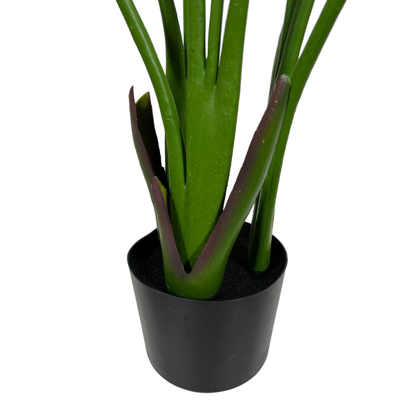 Kopu® Kunstplant Strelitzia Nicolai 120 cm - Paradijsvogelplant 8 blad