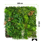Kopu® kunstplant UV bestendige Plantenmat 100x100x12 cm