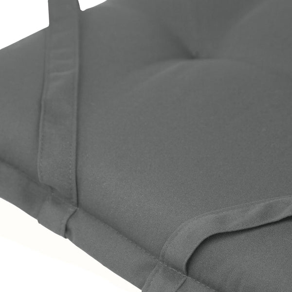 2 stuks Kopu® Prisma Mouse Grey Tuinkussen Hoge Rug  - Grijs