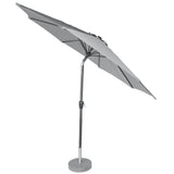 Kopu® Calma Parasolset Rond 300 cm met Hoes en Voet - Lichtgrijs (Copy)