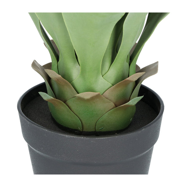 Kopu® Kunstplant Agave 57 cm in zwarte Pot - 25 bladeren - Nepplant