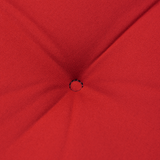 Kopu® Prisma Red - Comfortabel Tuinkussen met Hoge Rug - Rood