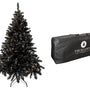 Excellent Trees® Stavanger Black 180 cm Zwarte Kerstboom met Verlichting  - nu met Opbergtas t.w.v. € 27.50