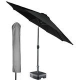 Kopu® Calma Parasolset Rond 300 cm met Hoes - Zwart
