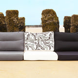 Kopu® Prisma Grey Loungekussen Zitting 60x60 cm - Grijs