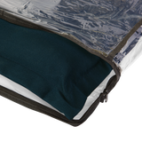 Kopu® Prisma Navy - Extra Comfortabel Ligbedkussen 195x60 cm - Blauw