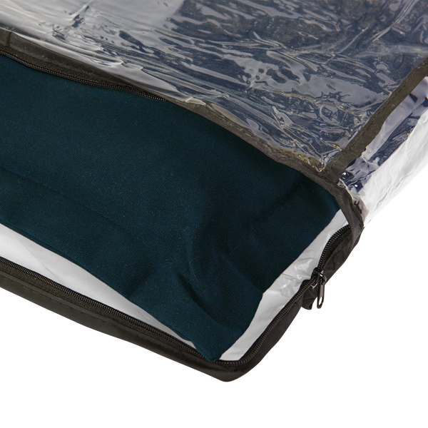 Kopu® Prisma Navy - Extra Comfortabel Ligbedkussen 195x60 cm - Blauw