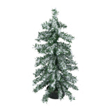 Excellent Trees® Valbo Mini Kerstboom 50 cm met batterij verlichting en Sneeuw - Kunstkerstboom met 72 Lampjes