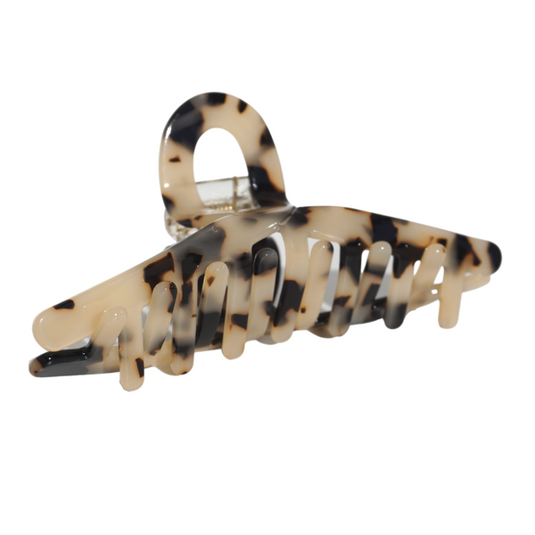 Claw Haar Clip Twist | Haarklem Klein voor dun/normaal haar | Haarspeld | Haarclip klein | Kleur: Tortoise