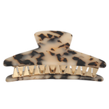Claw Haar Clip Stevige Hold| Haarklem Klein voor dun/normaal haar | Haarspeld | Haarclip klein | Kleur: Tortoise
