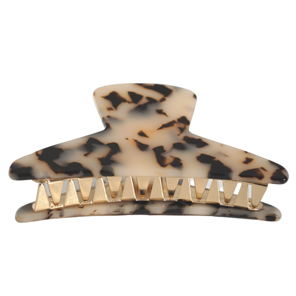 Claw Haar Clip Stevige Hold| Haarklem Klein voor dun/normaal haar | Haarspeld | Haarclip klein | Kleur: Tortoise