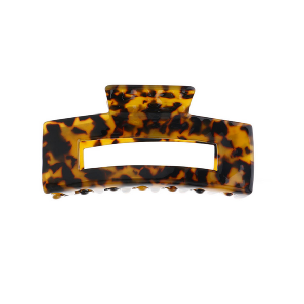 Claw Haar Clip | Haarklem Groot voor dik haar | Haarspeld | Haarclip groot | Kleur: Donker Bruin