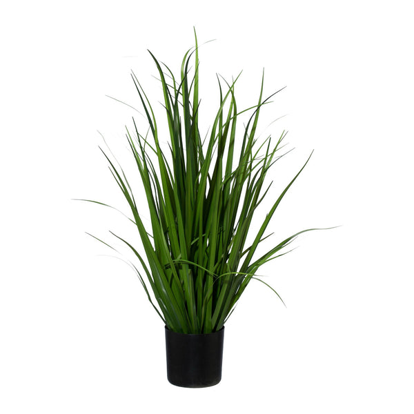 Kopu® Kunstplant Miscanthus 78 cm - in zwarte pot - Nepgras
