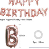 Rose Goud Verjaardag Versiering 79 stuks