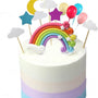 Regenboog Happy Birthday Taarttopper
