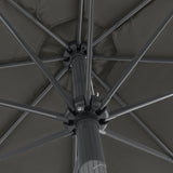 Kopu® Calma Parasolset Rond 300 cm met Hoes en Voet - Antraciet