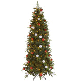 Kerstboom met Versiering Easy Set Up Tree® LED Avik Red 210 cm - 310 Lampjes