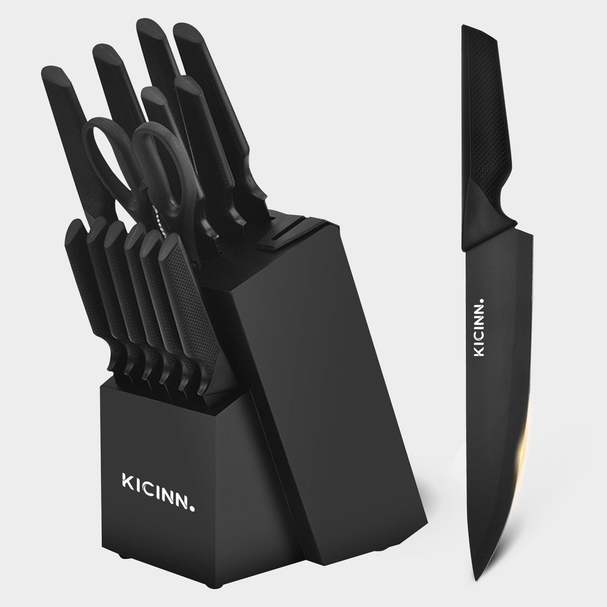 Messenset 14 Delig Zwart