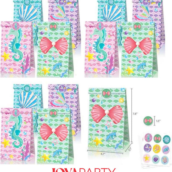 Uitdeel zakjes Mermaid