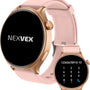 Nexvex® Ultra 2X Smartwatch voor Dames - Sporthorloge met Belfunctie - Meditatie - Bloeddrukmeter - Stappenteller - Sport Horloge - Hartslagmeter - Smart Watch Saturatiemeter - Bluetooth Activity Trac