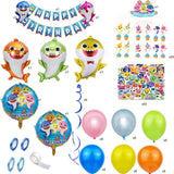 Shark Kinder Verjaardag Versiering 128 stuks