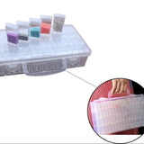 Diamond Painting Opbergdoos 64 vakjes - Inclusief Stickervel