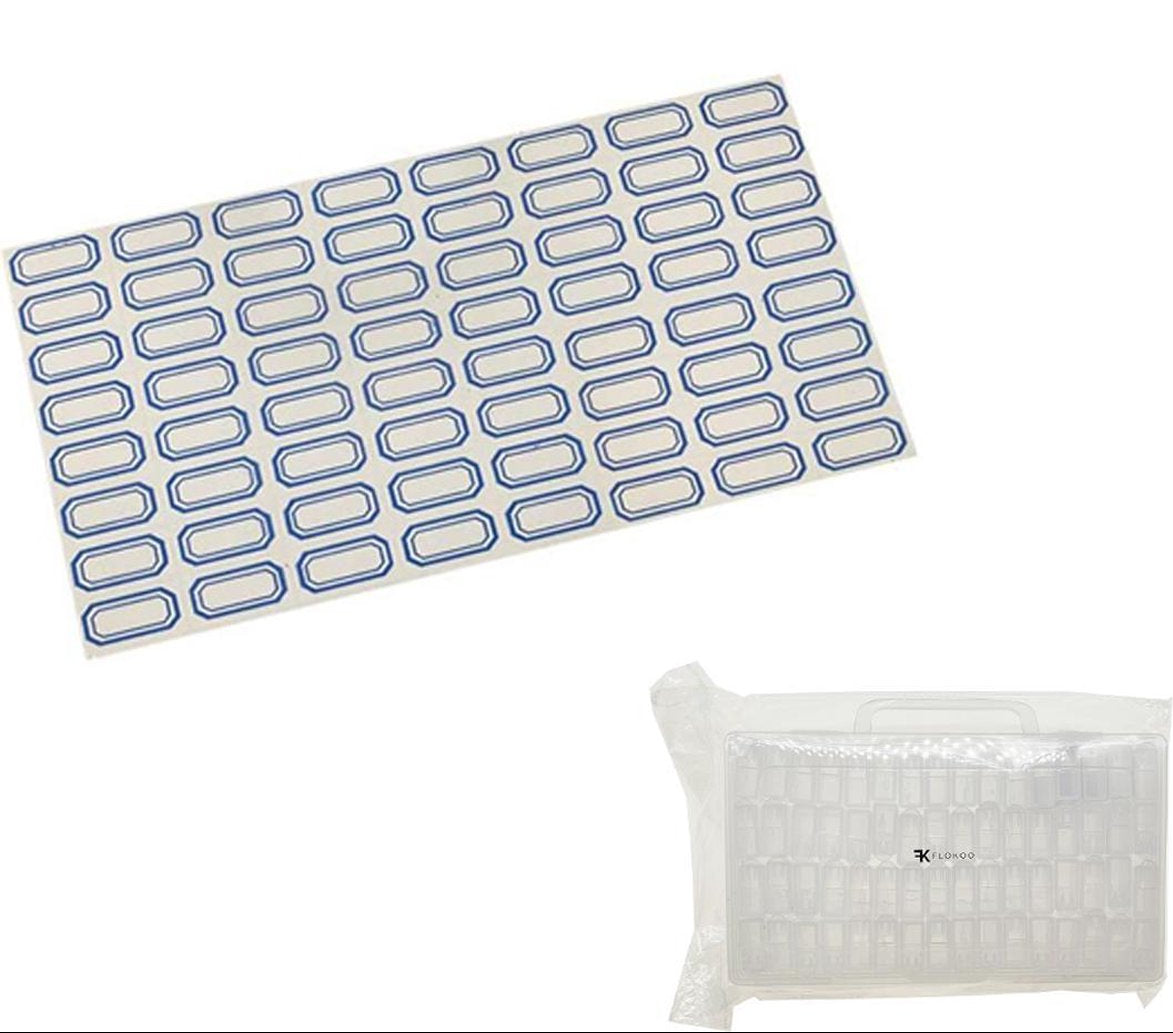 Diamond Painting Opbergdoos 64 vakjes - Inclusief Stickervel
