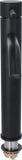 Luzzo® Serru - Messing Wastafelkraan Hoog Diamondgrip - Mat Zwart