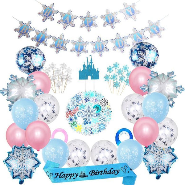 Frozen Thema Verjaardag Versiering