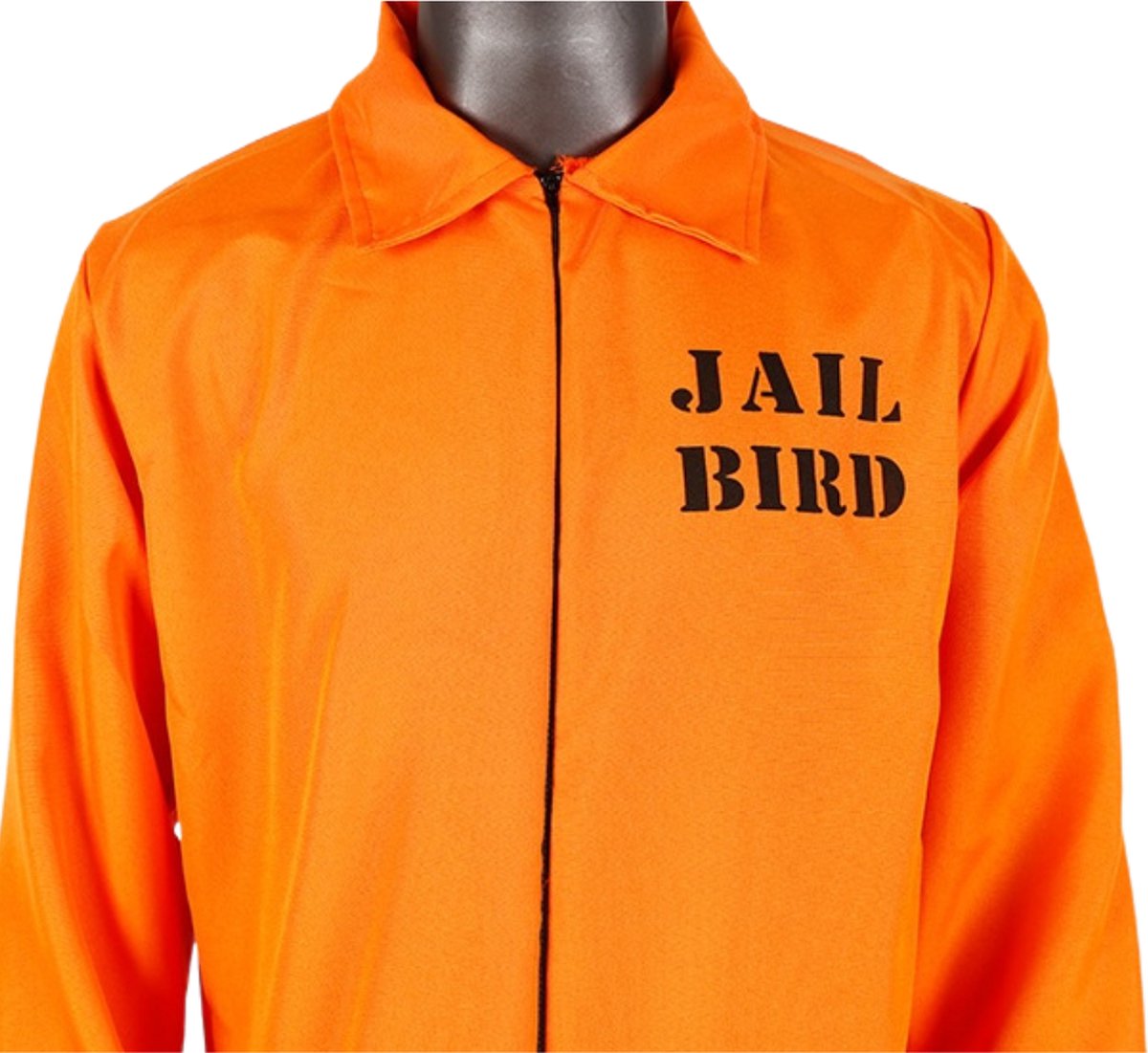 Joya Kids® Boevenpak Volwassenen | Oranje overall | Gevangenis kostuum | Carnavalskleding | Carnaval kostuum | Heren en Dames | Maat XXL