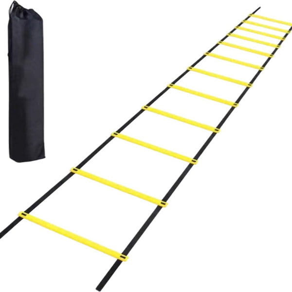 Voetbal Training Set - Complete Set - Inclusief Pionnen, Loopladder, Horden & Hoedjes - Sporttas - Voetbalspullen
