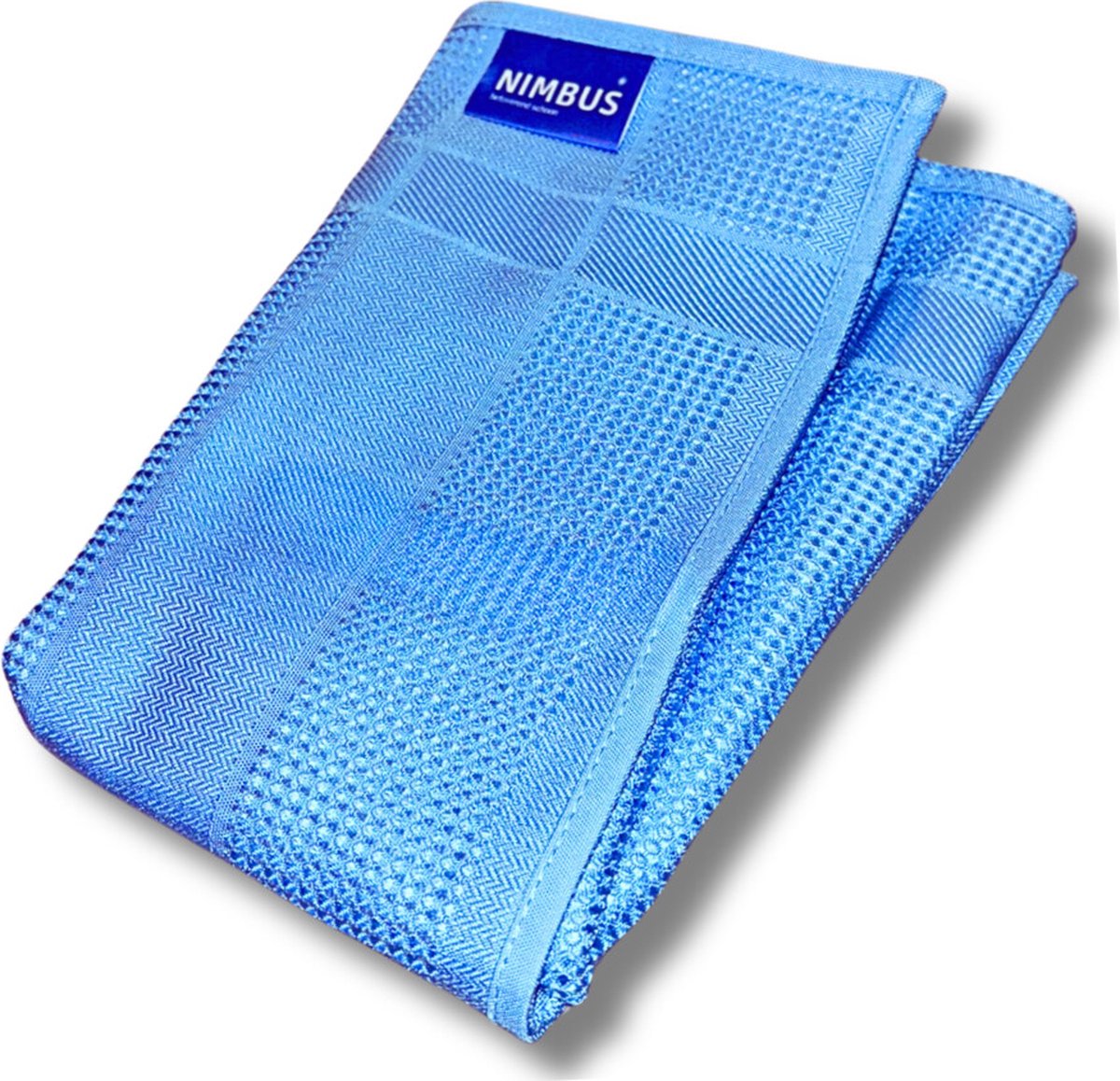 NIMBUS Wonderdoek 2-in-1 – Microvezeldoek – Ramen zemen & drogen tegelijk – Streeploos resultaat – Raamdoek 60x40cm