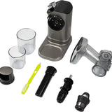 Safecourt Kitchen Slowjuicer - Juicer - Groenten en Fruitpers - BPA-vrij - 700ml - Grijs